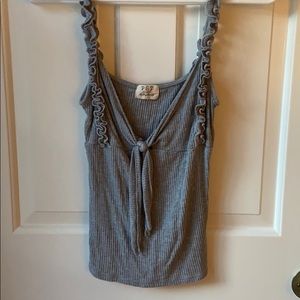 Grey tank top